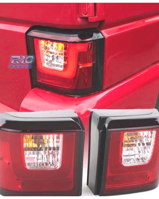 FANALI A LED VOLKSWAGEN VW T4 90-03 ROSSO BIANCO B