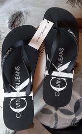 calvin klein jeans infradito uomo nuove 