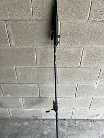 Canna da pesca e mulinello