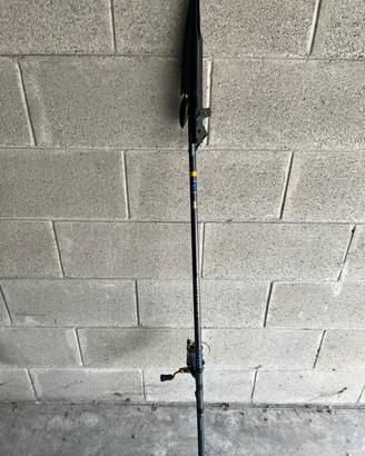 Canna da pesca e mulinello