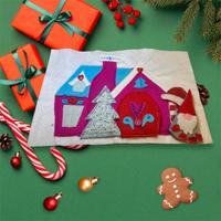 La casa di Babbo Natale -  Libro Sensoriale