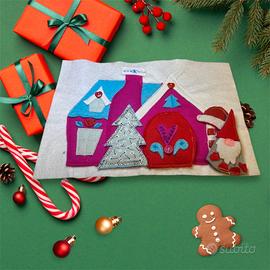 La casa di Babbo Natale -  Libro Sensoriale