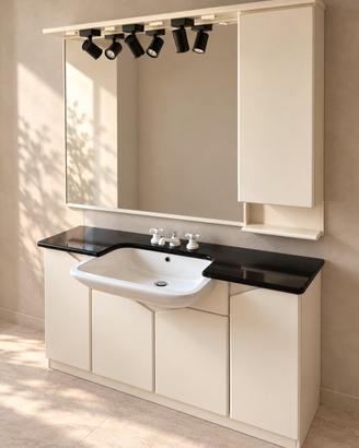 Mobile bagno Jotti 140×55cm. con lavabo e specchio