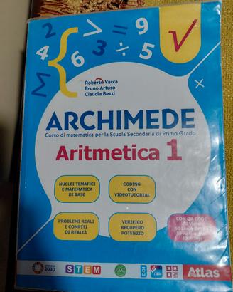 libro matematica  Archimede 1 