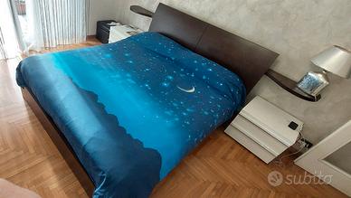 Letto matrimoniale contenitore