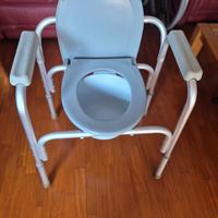Comoda sedia WC per disabili
