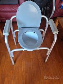 Comoda sedia WC per disabili