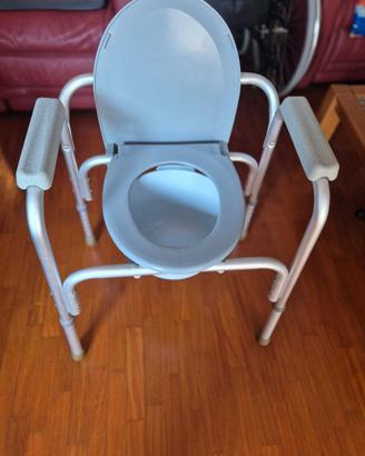 Comoda sedia WC per disabili