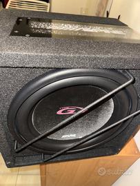 Subwoofer alpine  SBG 1244BR 800W 12 POLLICE