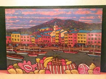 Dipinto quadro pittore artista Italo Offredi