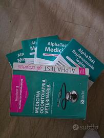 kit libri preparazione medicina alpha test
