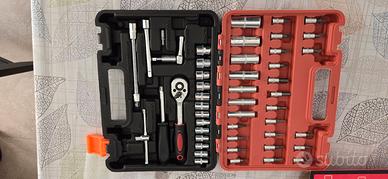 set chiavi a cricchetto 53pz