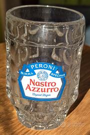 6 boccali di birra Peroni Nastro Azzurro