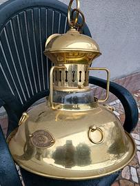 lampada in ottone 