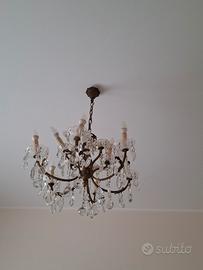 Lampadario a gocce 