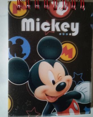 Taccuino a spirale di Mickey Mouse