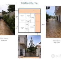 Piano terra con cortile esterno riservato