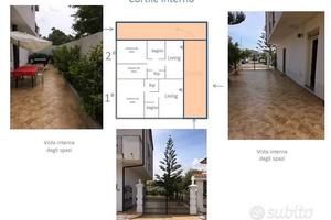 Piano terra con cortile esterno riservato