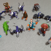 Mostri/Dinosauri da gioco in gomma