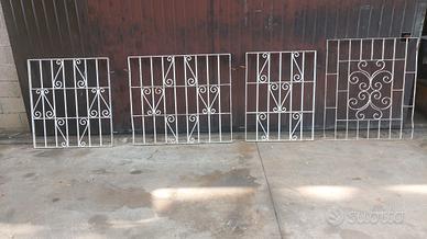 4 inferriate in ferro