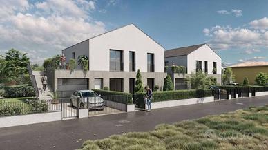 Villa di 121 m² con 4 locali e box auto a Veronell