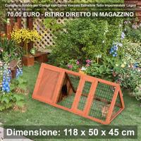 Gabbia per Conigli e Animali Domestici, Conigliera