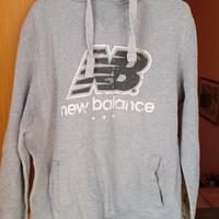 felpa con cappuccio new Balance 