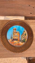 Piatto vintage Repubblica di San Marino 