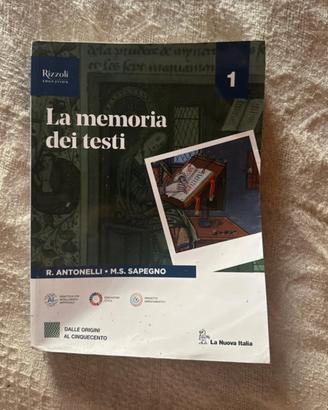 Libro la memoria dei testi
