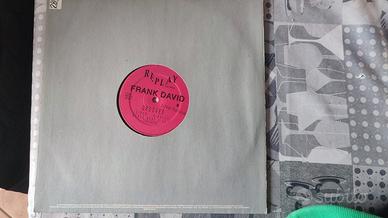Vinile 12" Italodance - FRANK DAVID - Replay