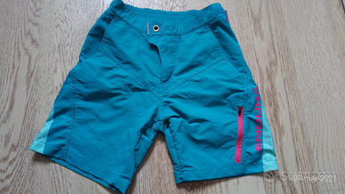 Pantaloncini Mtb Endura bambino 8-10 anni+fondello