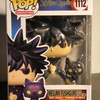 Funko Pop Megumi Fushiguro with Divine Dog #1112
