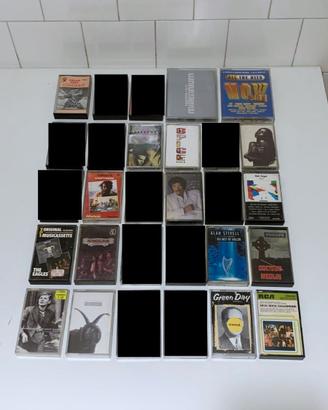 Cassette musica internazionale ed italiana