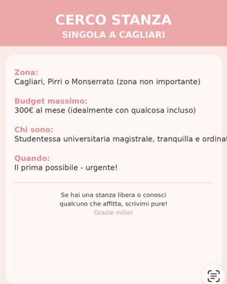 Stanza singola