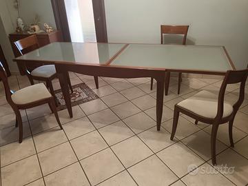 Tavolo Calligaris con 4 sedie