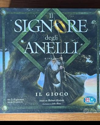 il signore degli anelli, il gioco 