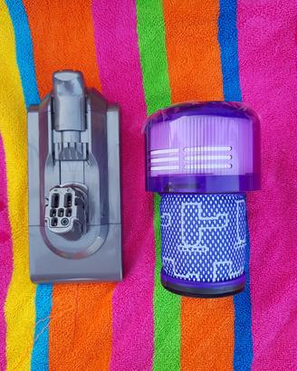 Dyson batteria guasta v11 v15 OUTSIZE no v12