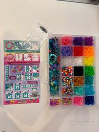 Kit creazione braccialetti Rainbow Loom