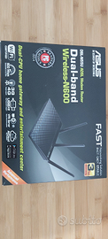 Modem router wireless ASUS DSL-N55U con Wi-Fi N600