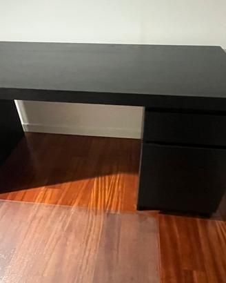 Scrivania serie MALM + sedia