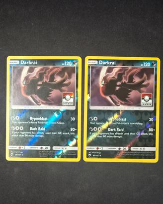 X2 Darkrai (BUS87) Burning Shadows -Near Mint- ENG