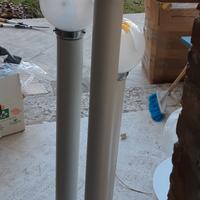 lampada anni 70 da terra