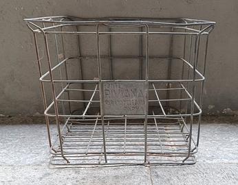 Portabottiglie Vintage in metallo 