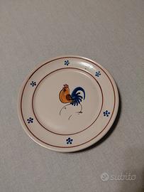 Piatti in ceramica Pugliesi con Gallo 