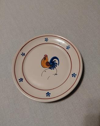 Piatti in ceramica Pugliesi con Gallo 