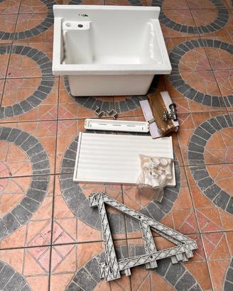 lavabo in plastica/resina