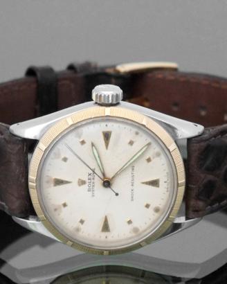 Rolex oyster royal ref 6444 raro ghiera oro a graf