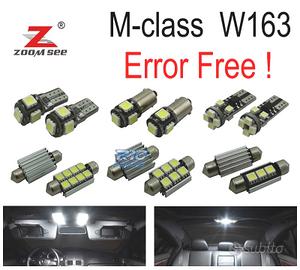 KIT 18 LAMPADE LED INTERNE MERCEDES CLASSE M W164 