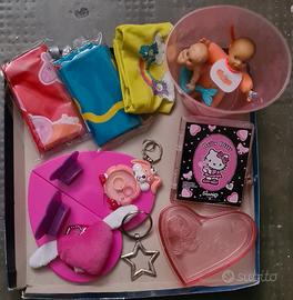 Giochi vari bambina Barbie Winx Hello Kitty Peppa