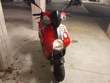 Scooter Ride 50 cc red